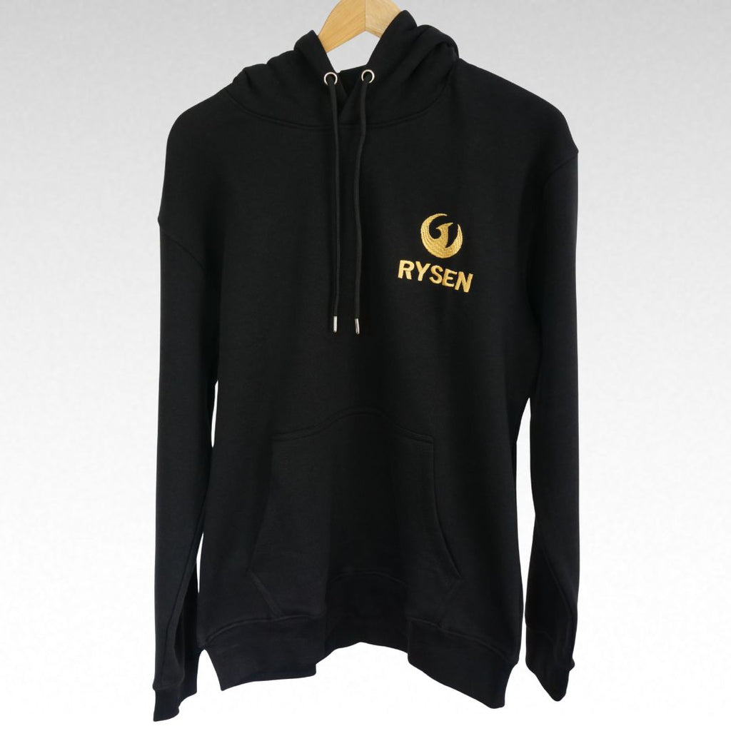 RYSEN Phoenix Heavyweight Unisex Hoodie — Black / Gold