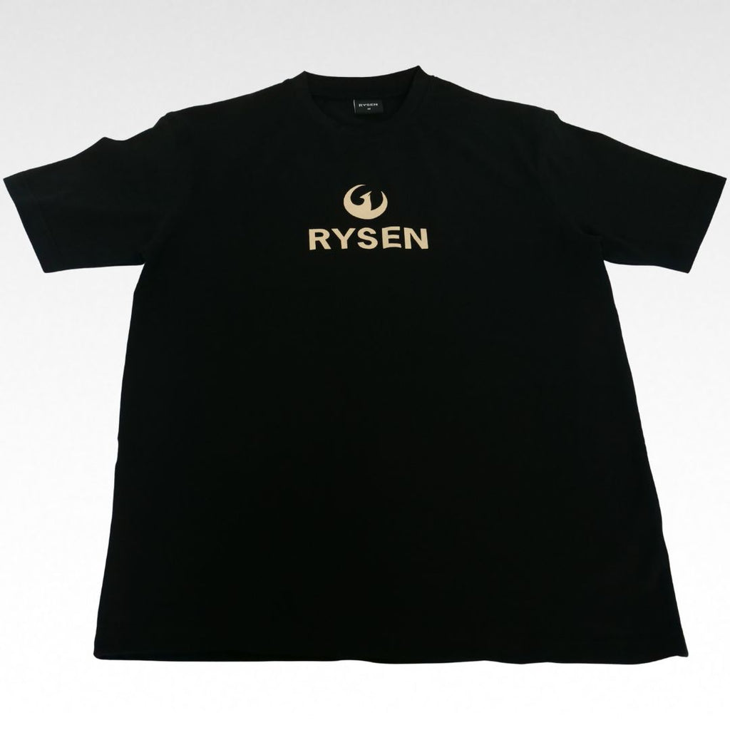 RYSEN Phoenix Heavyweight Unisex Tee — Black / Gold