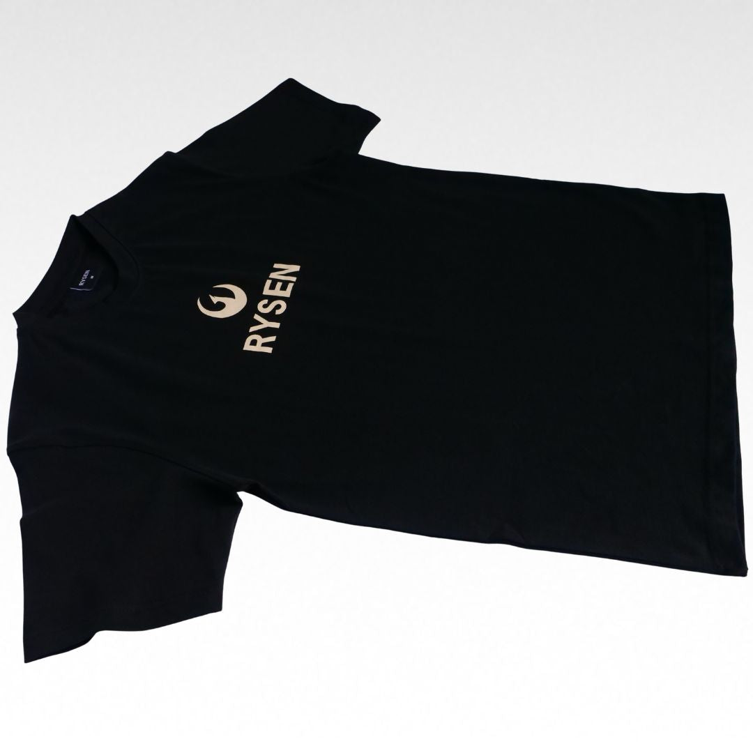 RYSEN Phoenix Heavyweight Unisex Tee — Black / Gold