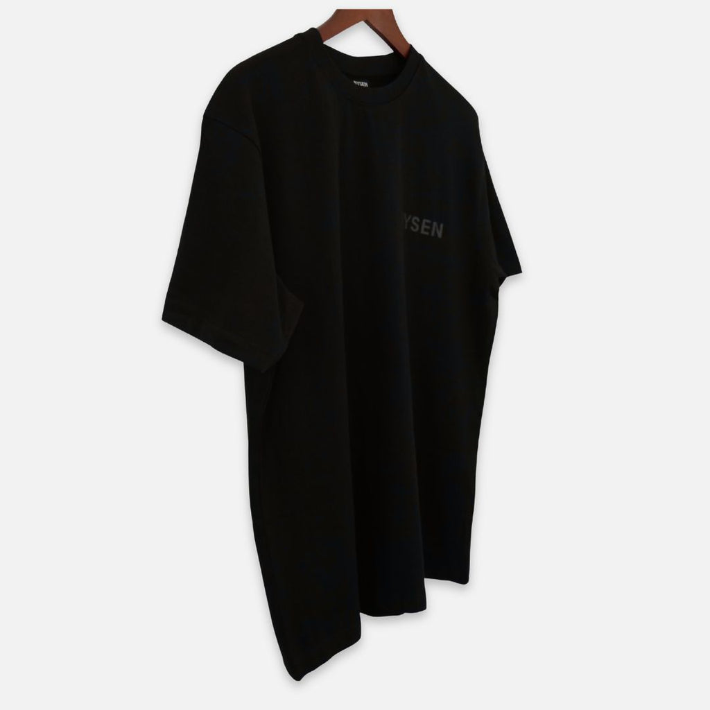 RYSEN Tonal Phoenix Heavyweight Unisex Tee — Black