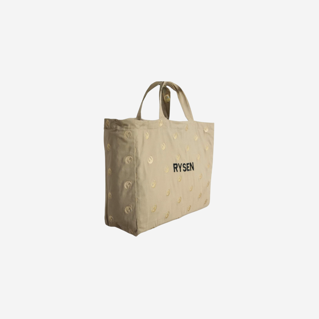 RYSEN XL Archive Sample — Embroidered Soft Tote (1-of-1)