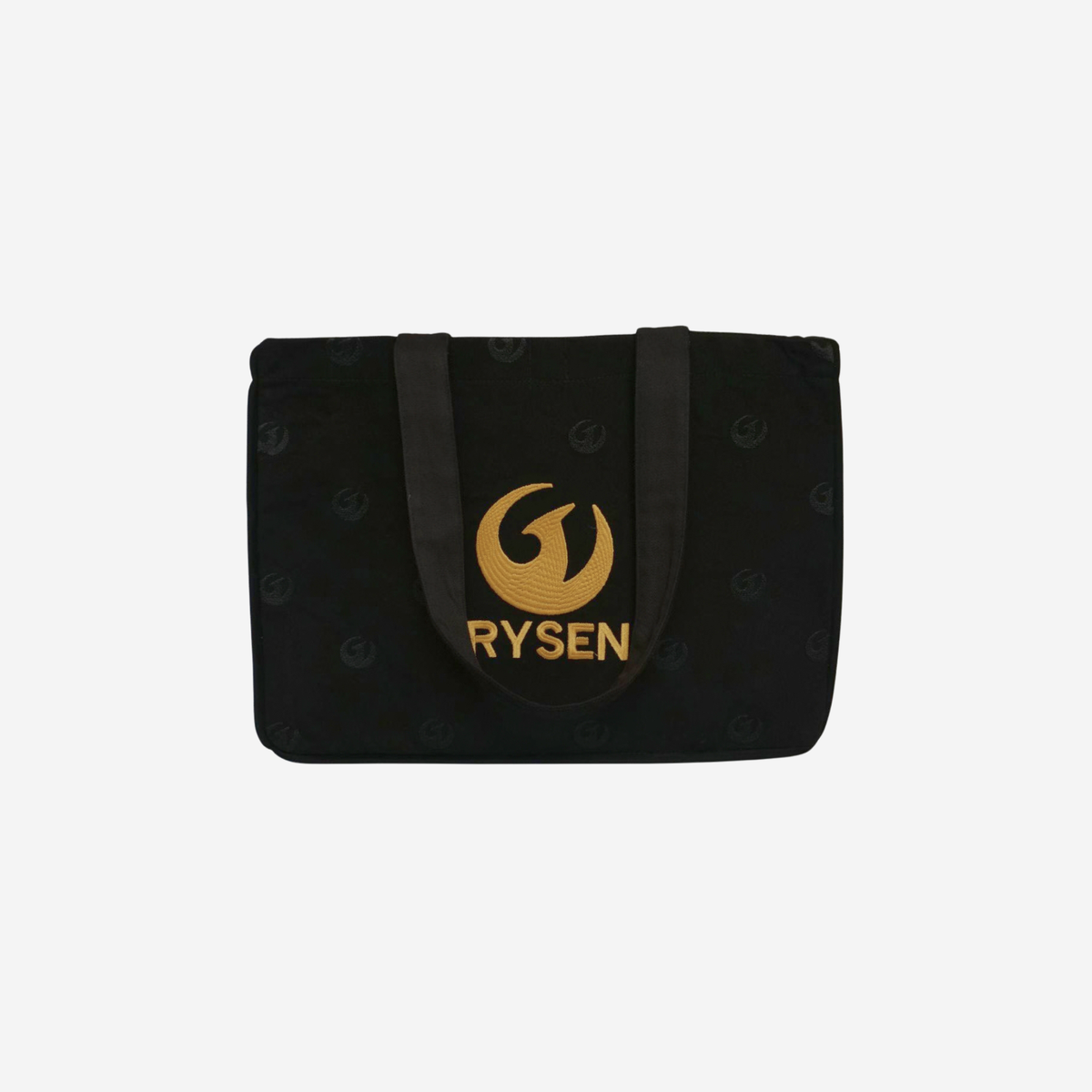 RYSEN Phoenix Black Premium Canvas Tote Bag