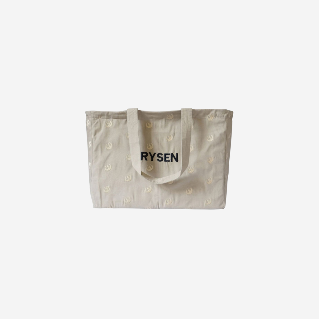 RYSEN XL Archive Sample — Embroidered Soft Tote (1-of-1)