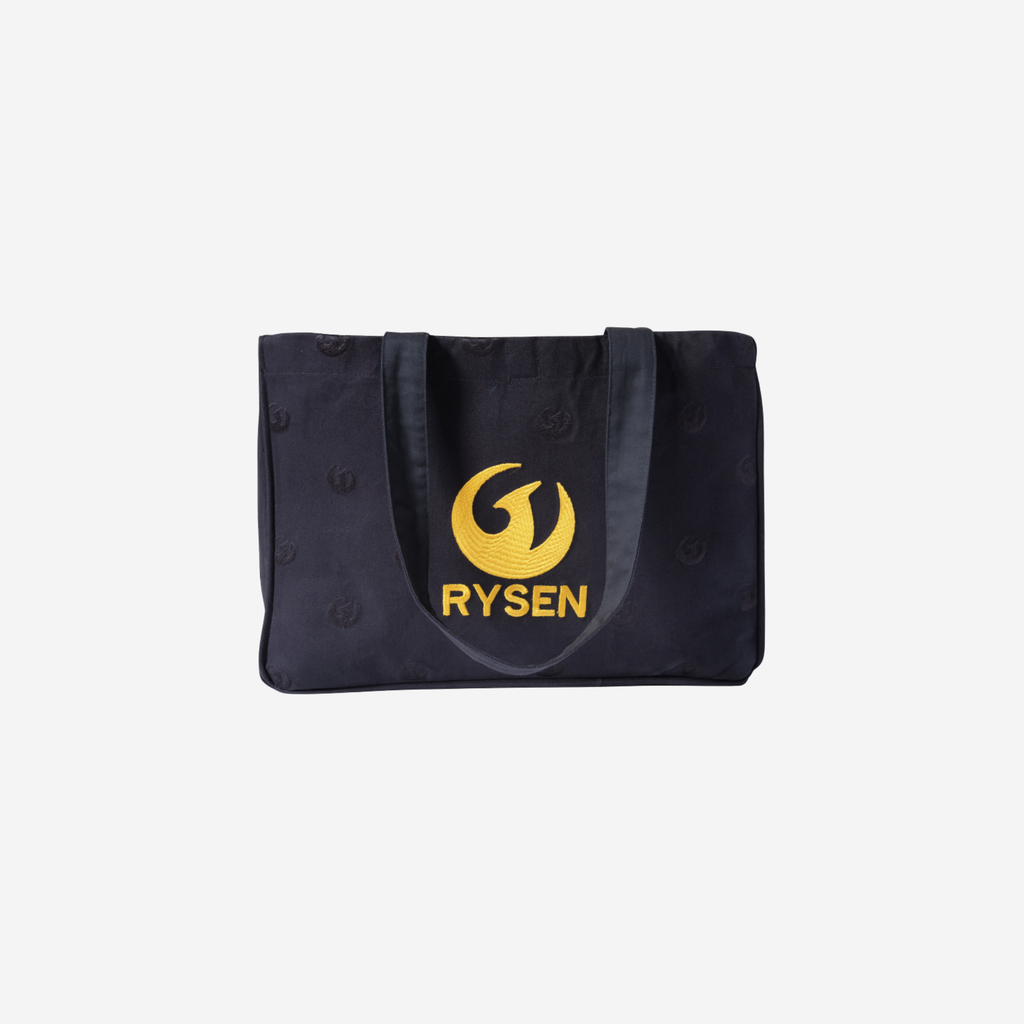 RYSEN Phoenix Navy Premium Canvas Tote Bag
