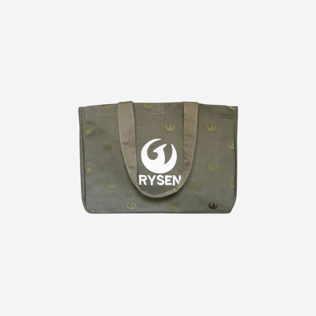 RYSEN Phoenix Olive Premium Canvas Tote Bag