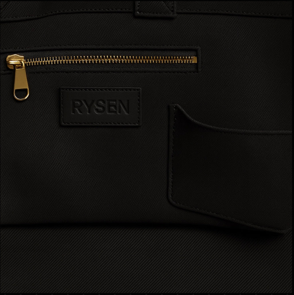 RYSEN Tote Bag — Gold Phoenix on Black (First Edition)