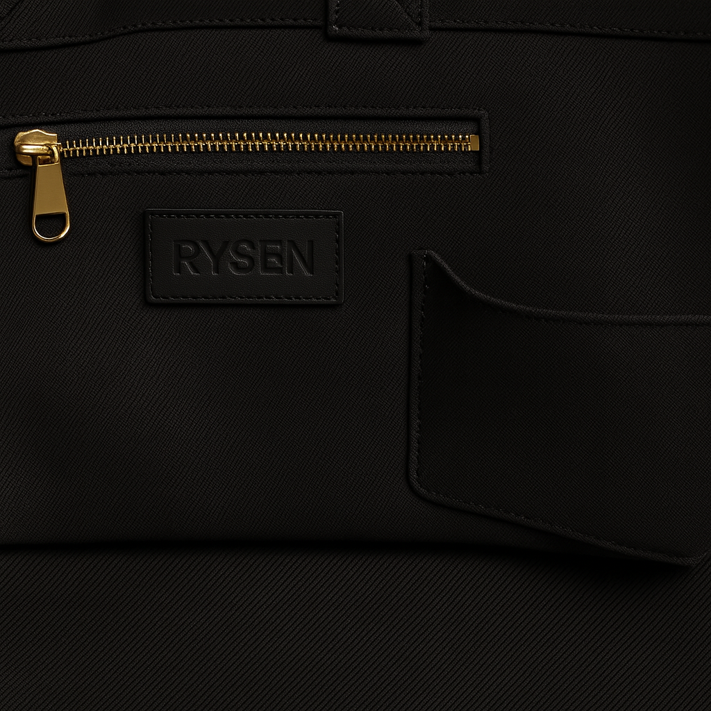 RYSEN Tote Bag – Gold Phoenix on Black (First Edition)